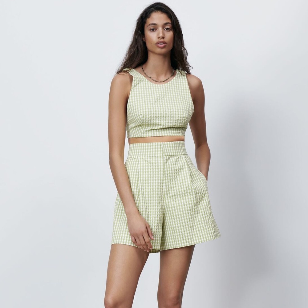 Zara Gingham Set